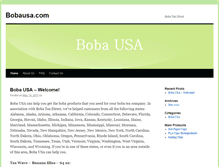 Tablet Screenshot of bobausa.com